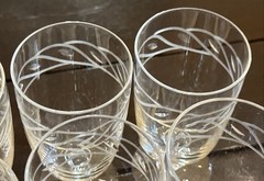 Gadroon by Fostoria Set of 8 Stemware Juice Glasses MINT