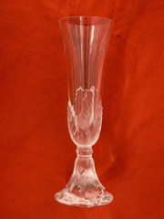 ST. LOUIS CRYSTAL (FRANCE) — RENAISSANCE FROST — CHAMPAGNE FLUTE