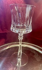 Vintage Mikasa Marquis Crystal Wine/Water Stemmed Glass ~8 3/8” High