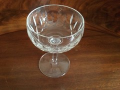 Waterford Crystal Kildare Champagne Coupe Sherbet Glass Signed Dessert