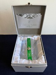 Waterford Crystal Snowflake Wishes Crystal Courage Glass 2nd Edition New In Box