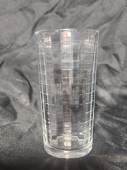8oz Juice Glass by Pasabahce in Scotch Pattern 5¼»• Vertical & Horizontal Lines