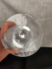VINTAGE GORHAM MONTCLAIR PLATINUM RIM WATER GOBLET GLASSES (5)