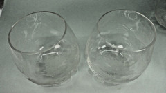 Rowland Ward/Queen Lace Crystal «Kenyan African» Wine Glass Buy More and Save