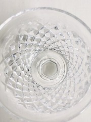 WATERFORD Crystal ALANA PATTERN 4 oz Dessert Wine 5 3/4”H 2.5/8”D Clear Glass