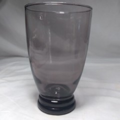 Large Drinking Glass Purple Amethyst Violet Vintage 16 Oz
