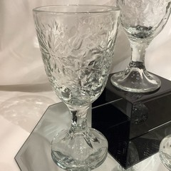 Princess House Fantasia 6.75” Water Wine Goblet – Set of 3