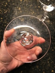 Imperial USA Candlewick Set of 5 Champagne Stems #3400 -4 Balls Crystal Clear EC