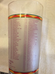 6 Libbey 123 KENTUCKY DERBY May 3, 1997 Official Drinking Glasses Tumblers 5-1/4