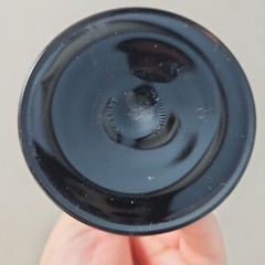 Vintage Luminarc France Octime Champagne Flute Glass Black Stem Clear Bowl