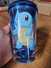 POKEMON Drinking Glass Squirtle Just Funky 16oz Pint 2015