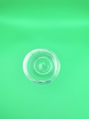 Hand painted stemless wineglass