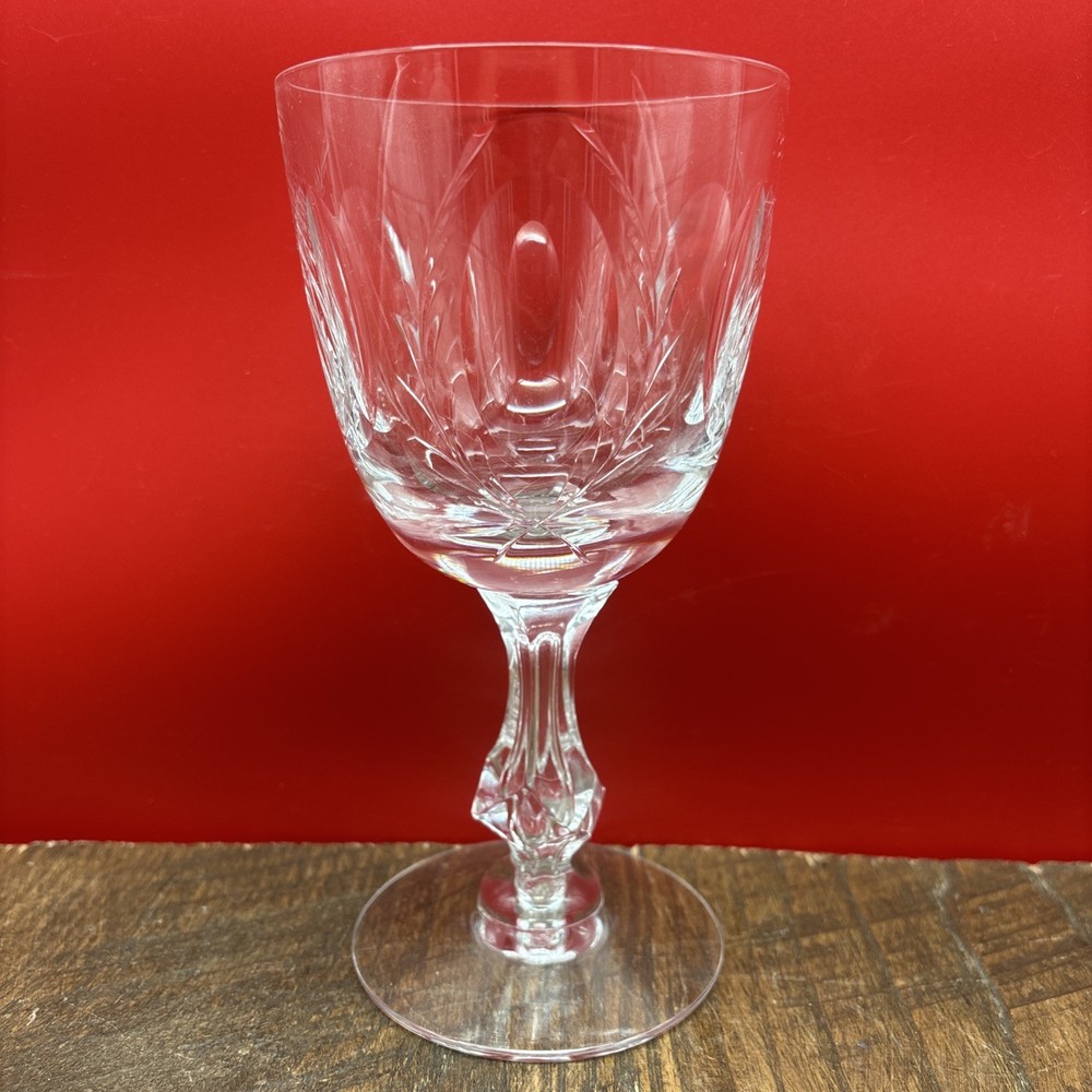 Tiffin Franciscan Blair House #17594 Air Bubble Stem 6 7/8” Water Goblet(s)