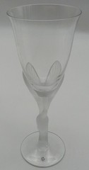 Faberge Kissing Doves Crystal Wine Glasses Set of Six