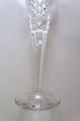 WATERFORD MILLENNIUM PEACE Cut Crystal CHAMPAGNE FLUTE Signed O’Leary 9.5″ Set 2