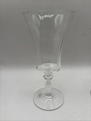 2 Vintage Mikasa Crystal/Lead-Crystal Water/ Ice Tea Goblets 10 Oz, 8 1/8” Tall