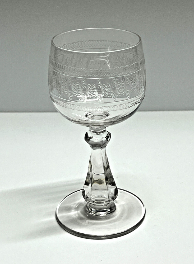 Unknown Manufacturer • 5″ Cordial Crystal Glass