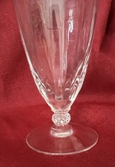 6 Fostoria NIAGARA 6026 Fosnia Juice Glasses Wavy Optic VTG D/C