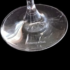 4 Villeroy Boch Crystal Red Wine Glasses ENTREE NEW Clear Boxed Bordeaux Boxed