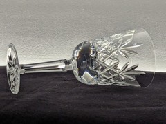 Lenox Crystal Charleston Water Goblet EUC 7.5 inches