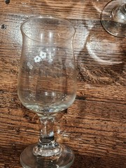 Pfaltzgraff Heirloom water goblet. Two Sizes. 11 Pieces