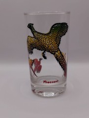 Set of 4 Vintage Hazel Atlas Wild Fowl Glasses