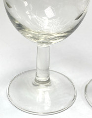 Vintage 1950’s-1960’s Starflower by Javit Set of Two 5 1/4″ Tall Glasses