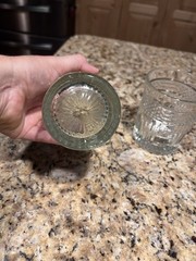 Two (2) VINTAGE LIBBEY USA RADIANT 16&12oz DOUBLE OLD FASHIONED WHISKEY TUMBLERS