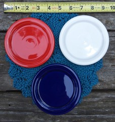 Fiestaware Shot Glass & Coaster Set, Red White Blue USA Patriotic Fiesta