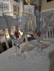 Hand Blown Wine Glasses