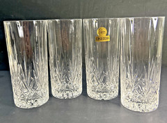 Capri Collection By Oneida 5.75” Lucia High Ball Iced Tea Glasses Set of 4