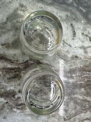 Pair of “Modern Sports Cars” Design 8 oz. Cocktail Glasses, RARE/Vintage, PO-VG