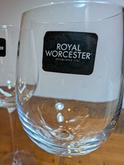 Royal Worcester Liqueur Glasses/France