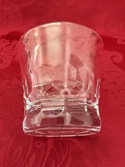 NEW FLAWLESS Glass BACCARAT France Crystal BIBA DOF DOUBLE OLD FASHION TUMBLER
