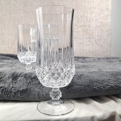 Vintage Set Of 6 Cristal D’Arques Durand Crystal Cordial Tea Goblets