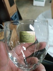 Luminarc France 4‑Piece Wine Glass Set – Clear Glass – Classic Stemware