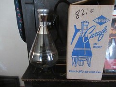 Inland Carafe and Warmer IN BOX NICE 1960s/70s