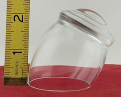VTG Rosenthal German Tilting Schnapps/Whiskey Egg Glass Modernist Crystal Mint!
