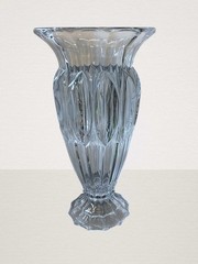 Shannon by Godinger Crystal 16” In Contessa Large Flower Stunning Vase 16″X9″X5″