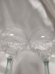 Vintage margarita glasses South western Cristal d’Arques-Durand sombrero set