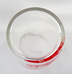 Lone Star Beer Enamel Painted Barrel Beer Glass Tumbler Cowboy Rodeo ~ 3″ Tall