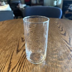 Libbey Glass Tumblers Wavy Textured Pattern Glasses 5.5” Set Of 5