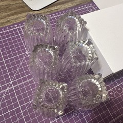 VTG Federal Park Avenue Glasses Set Of 6 5 Oz Juice Glasses GIFT QUALITY e94