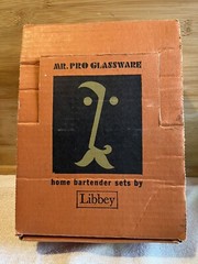 Set of 4 Mr Pro Libbey Glassware Home Bartender Footed on the ROCKS 7 oz Glasses