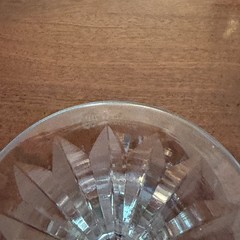 Set Of 6 Waterford Lismore Water Glasses And 6 Wine Glasses. Signed.All Perfect