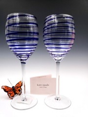 Kate Spade Wine Glass – Lenox Charlotte Street Goblets, Glasses