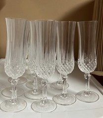 Cristal D’Arques Champagne Flutes