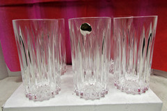 Cristal D’Arques Classic Highball Glasses Set Crystal Clear Tumblers (6)
