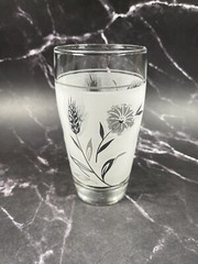 Vintage MCM 1960s Libbey Silver Wheat & Wild Flower Pattern Glass Replacement