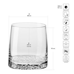 Krosno Whiskey Glasses Set of 6, FJORD Epicure Collection
